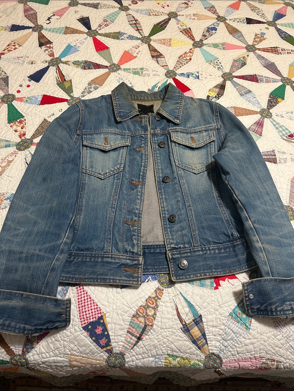 The Limited Blue Denim Jean Jacket